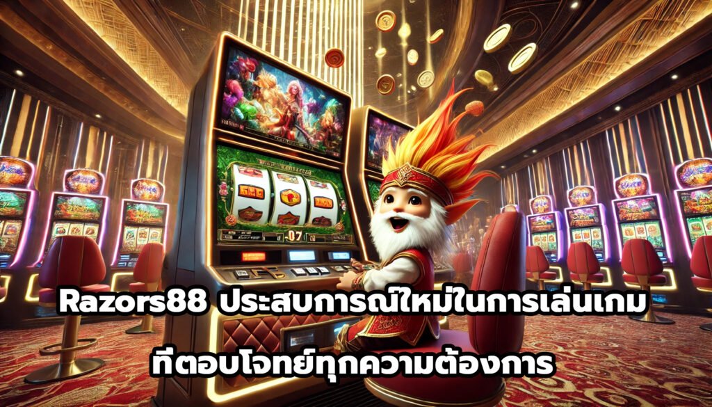Razors88 ประสบการณ์ใหม่ในการเล่นเกมที่ตอบโจทย์ทุกความต้องการ-8