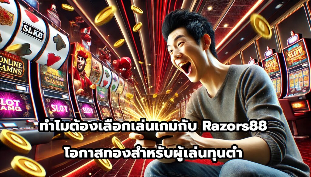 ทำไมต้องเลือกเล่นเกมกับ Razors88โอกาสทองสำหรับผู้เล่นทุนต่ำ-11